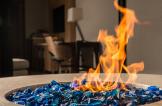 Firepits in Loews Santa Monica, Santa Monica, California